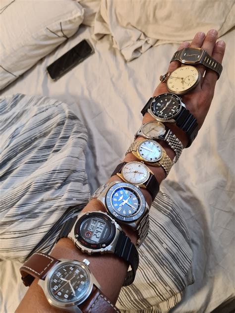 rolex on arm